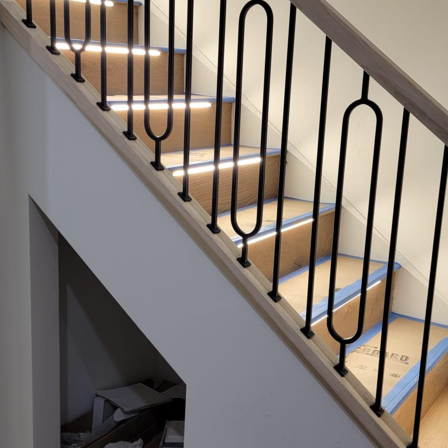 Custom staircase project 5